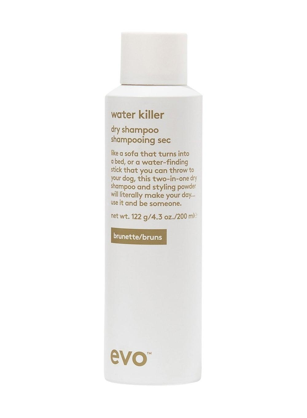 Evo Water Killer Dry Shampoo Brunette 200ml - Image 1