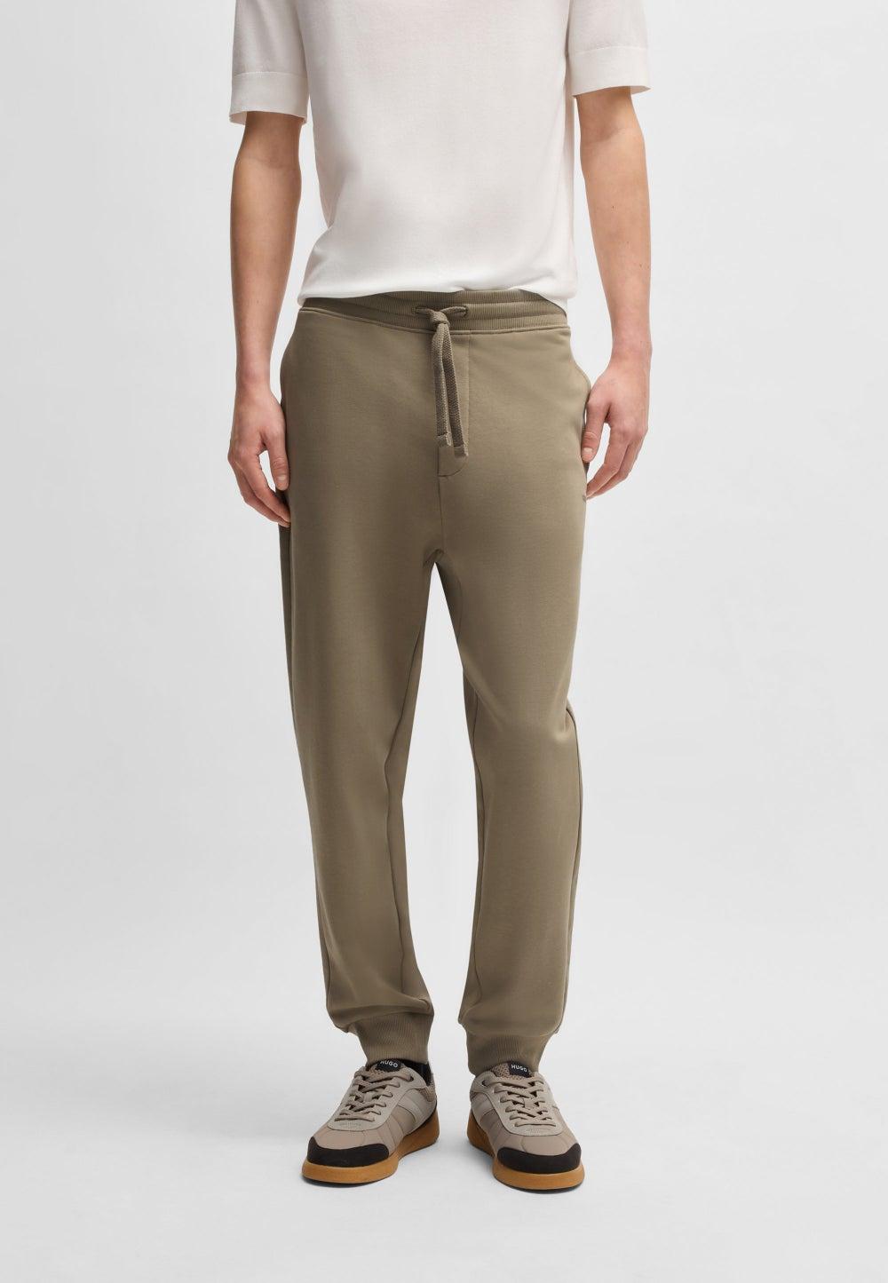 HUGO Cotton Terry Logo Track Pants 50489617219 - Image 1
