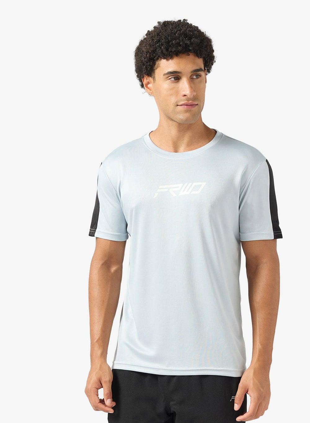 Zopts371 Men’s Grey Performance Training T-Shirt - Image 1