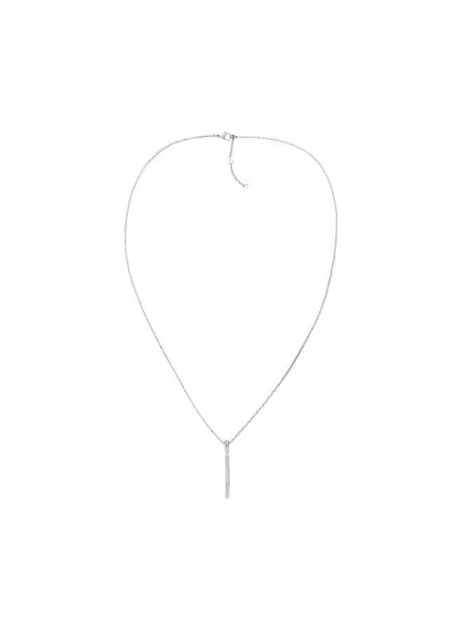 Tommy Hilfiger Linear Silver Bar Pendant 2780950 - Image 1