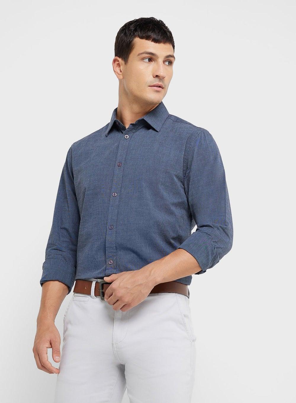 Men’s Checkered Cotton Work Shirt Classic Fit - Image 1