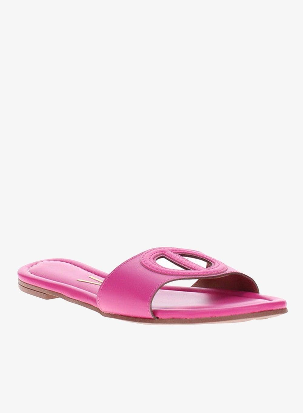 Pink Slip-On Flat Sandals Brazil Comfort Women - Image 1