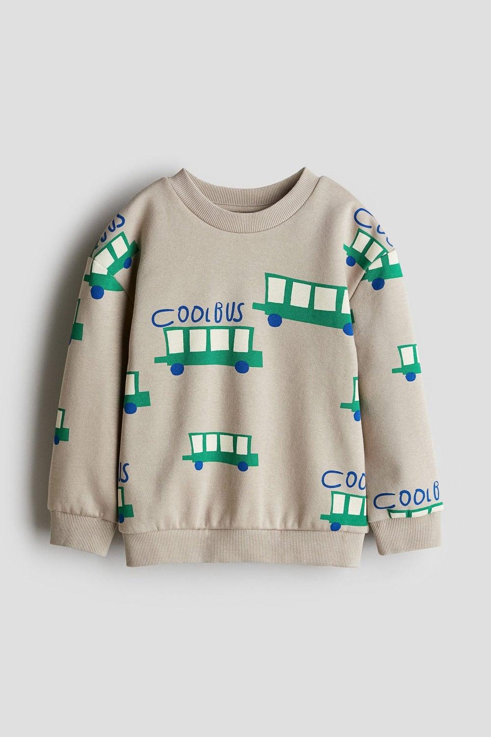 Boys Relaxed Fit Mole Sweatshirt 071-16-108 - Image 1