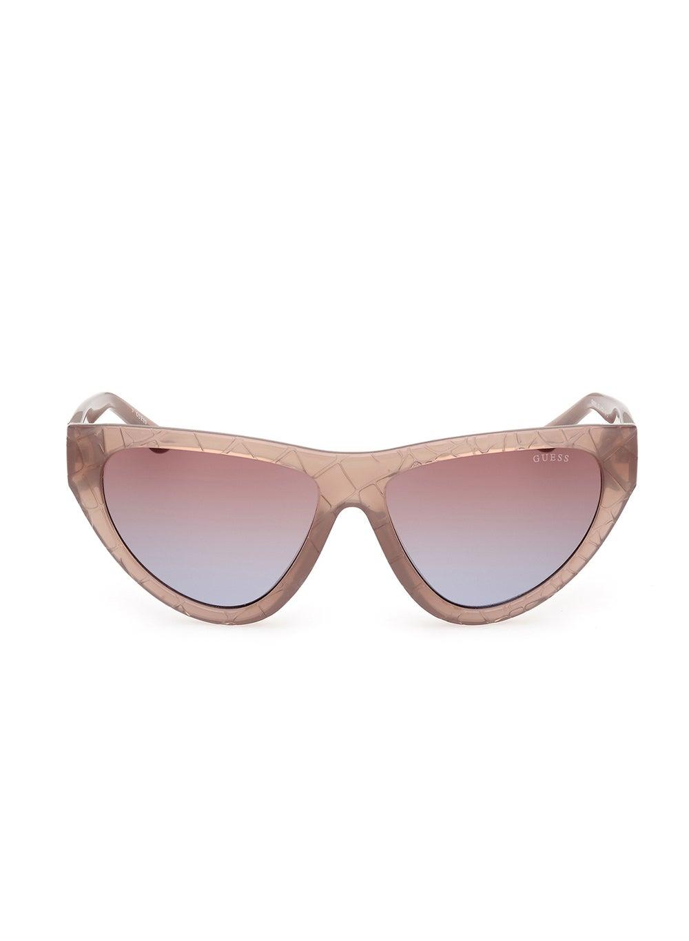 Guess Injected Square Sunglasses Purple Lens - Image 1