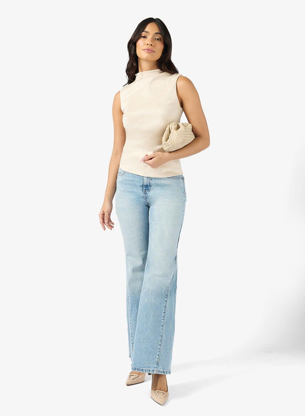 Vero Moda Vmindia High Waist Flared Jeans 10334429 - Image 1