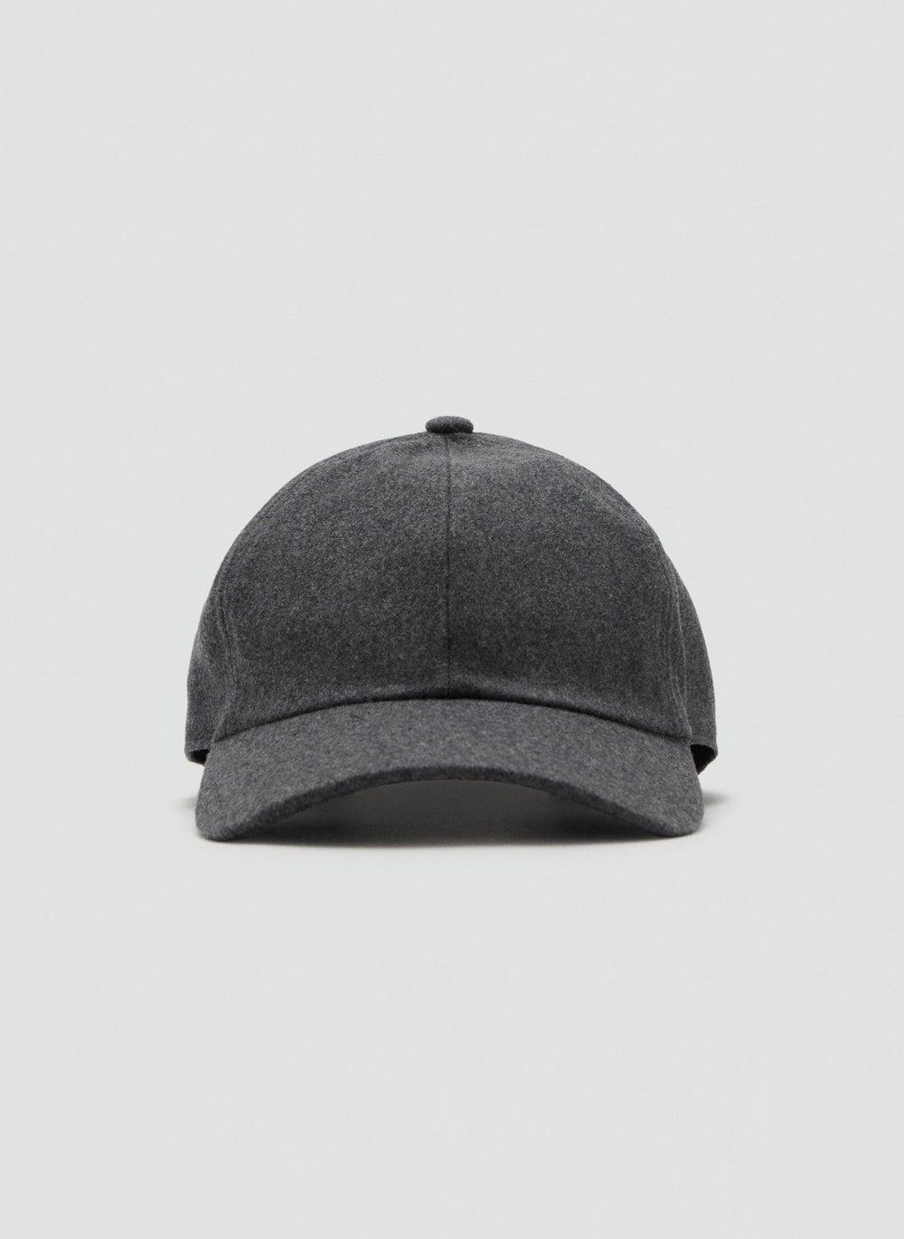 Wool Blend Cap 17976732 92 Grey - Image 1
