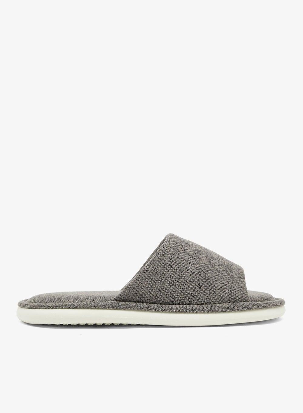 Soft Grey Bedroom Slippers Mslp25835 for Men - Image 1