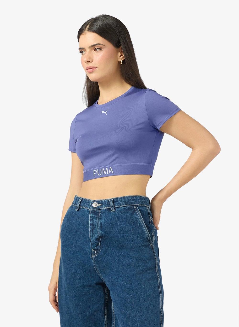 PUMA Strong Cropped Training T-Shirt 52680546 - Image 1