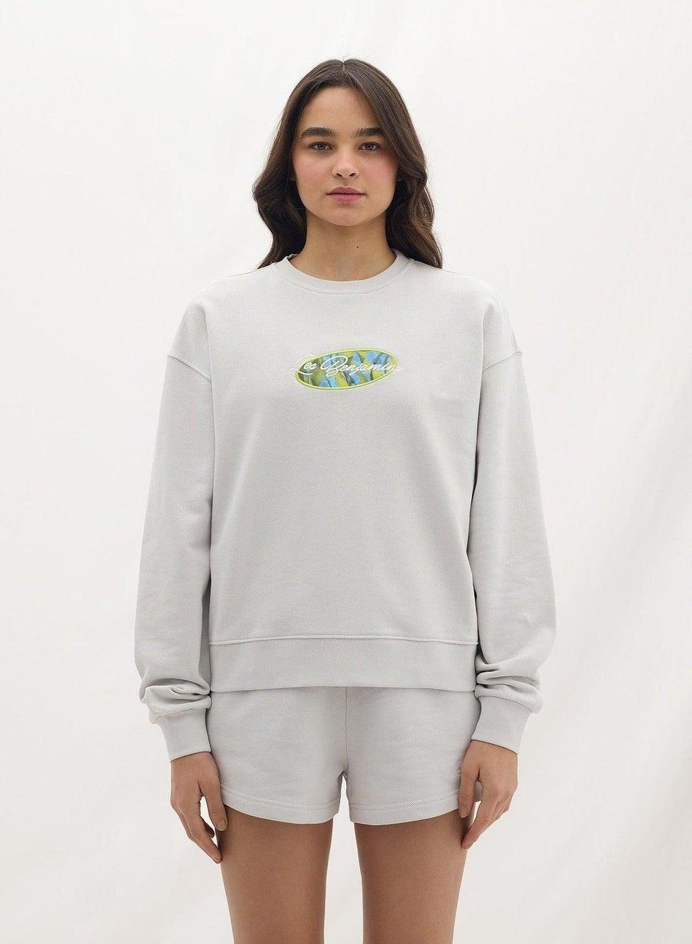 Regular Sweatshirt 005 Light Clay Cotton Crew - Image 1