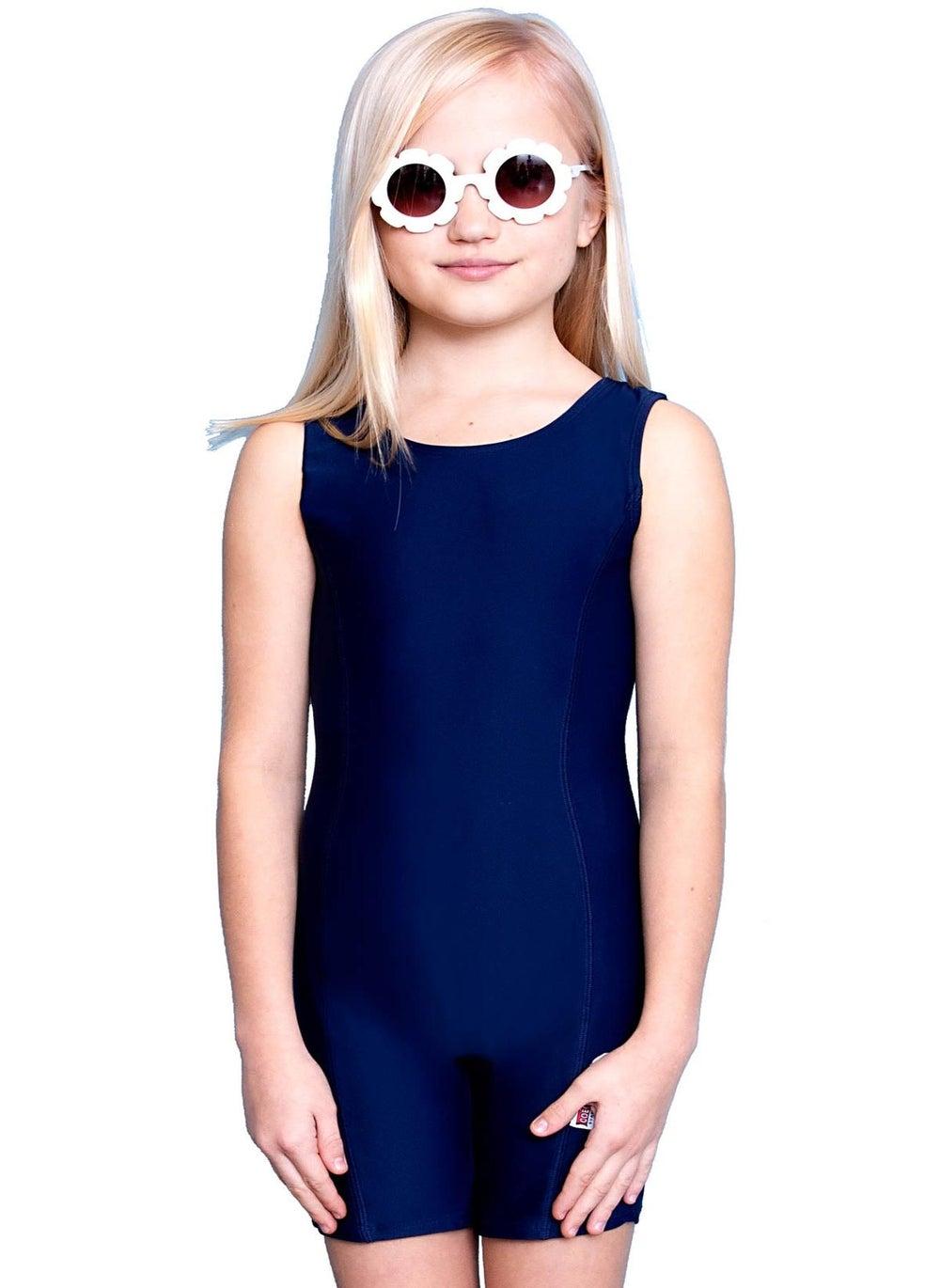 COEGA Girls Swim Shortie Navy Classic Fit - Image 1