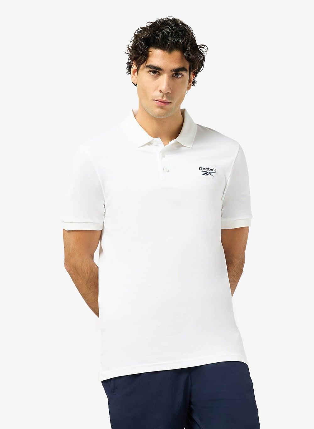 Blaze Embroidered Polo Shirt Classic White 100239700 - Image 1