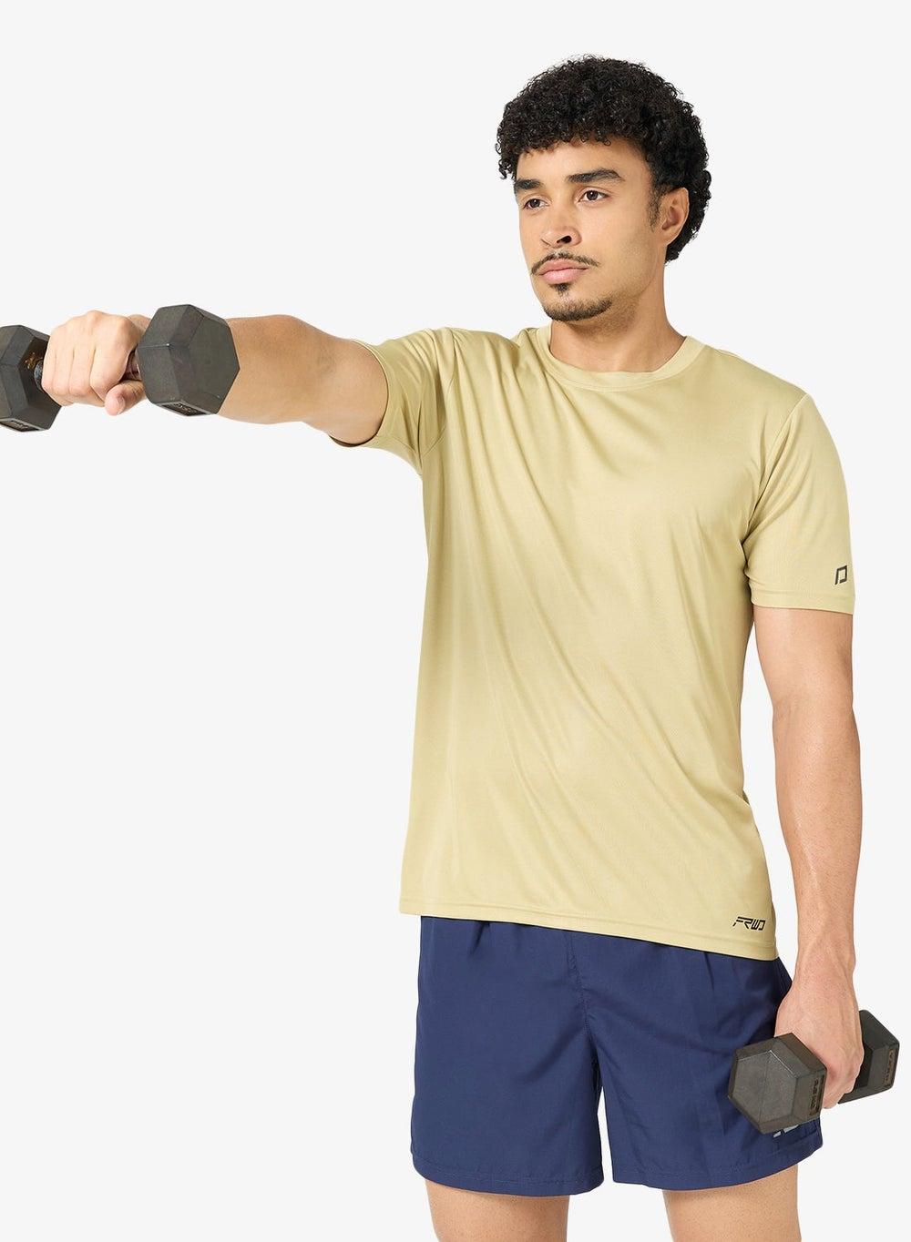 Zopts276 Men’s Green Training Active T-Shirt - Image 1