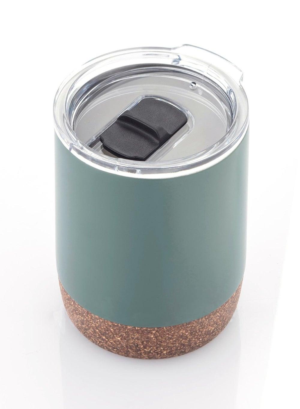 GOUDA Hans Larsen Cork Base Vacuum Mug Green - Image 1