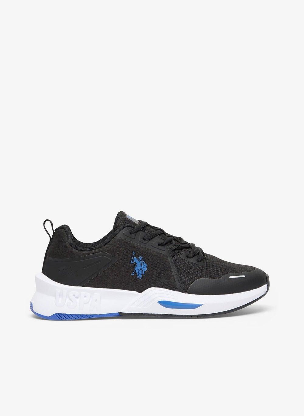 U.S. Polo Assn Mikel GLB 4PR Black Sneakers - Image 1