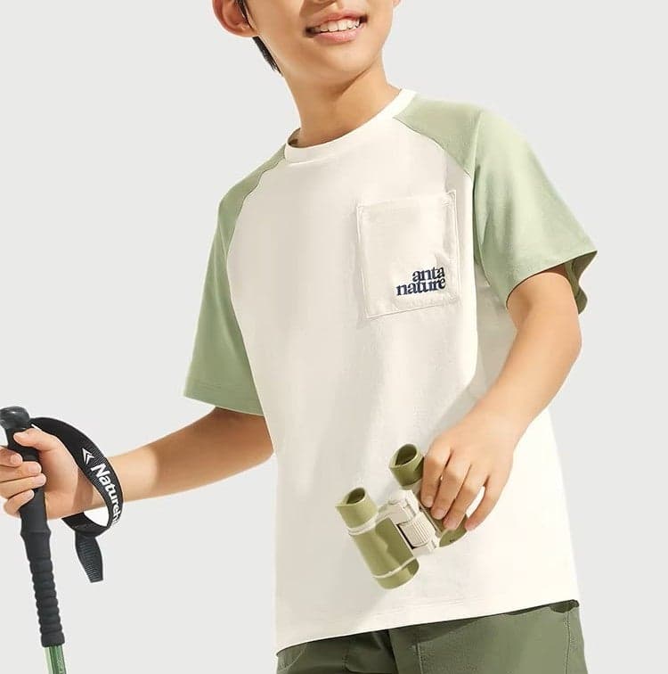 Kids SoftTouch Quick-Dry Raglan T-Shirt - Image 1