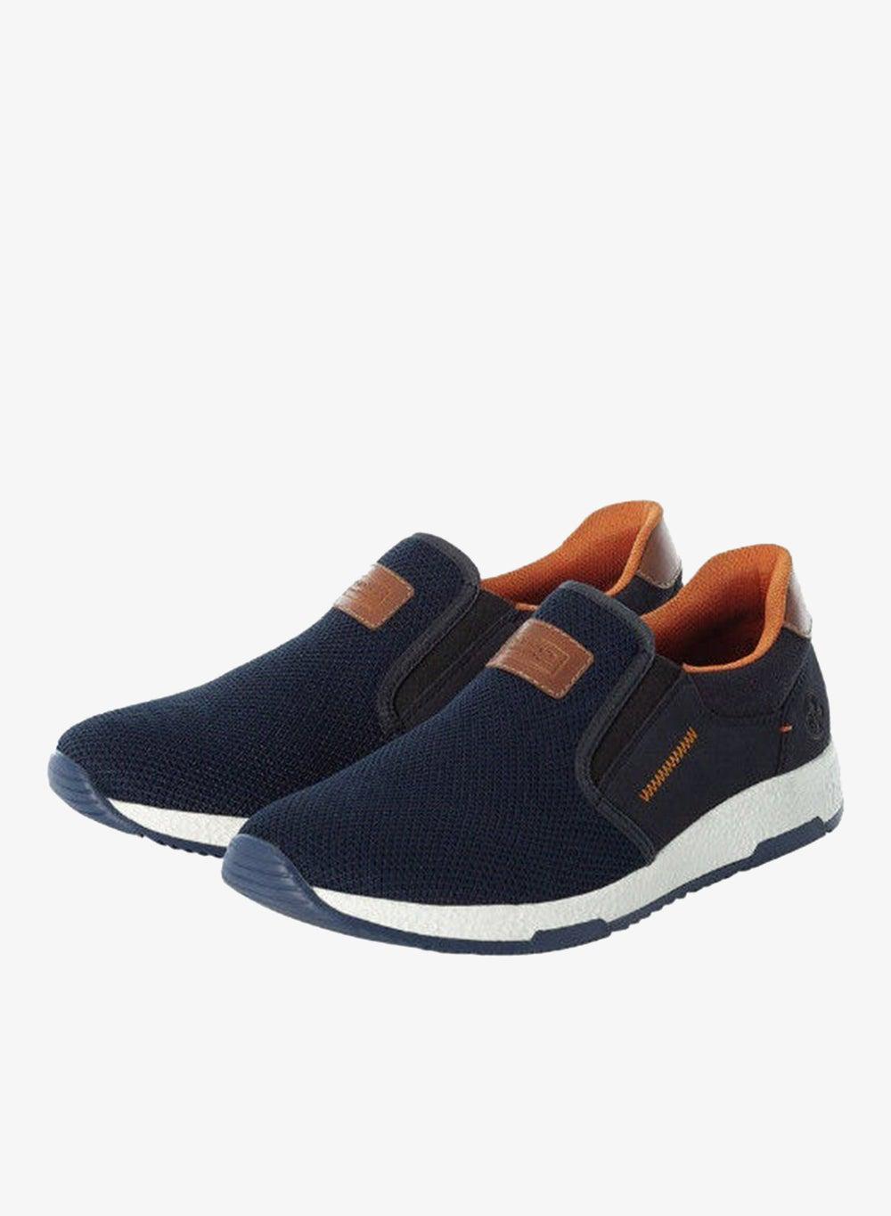 Rieker 116-1131 Namur Leather Slip-On Sneakers - Image 1