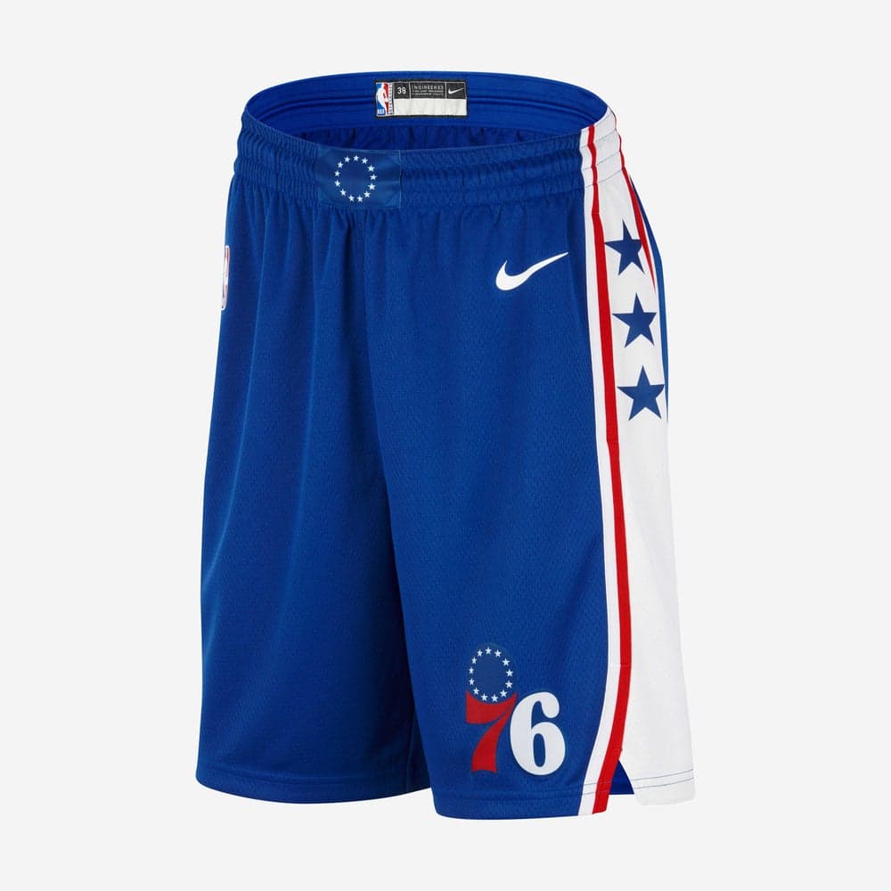 Nike Philadelphia 76ers Icon Swingman Shorts Nkdx8728 495 - Image 1