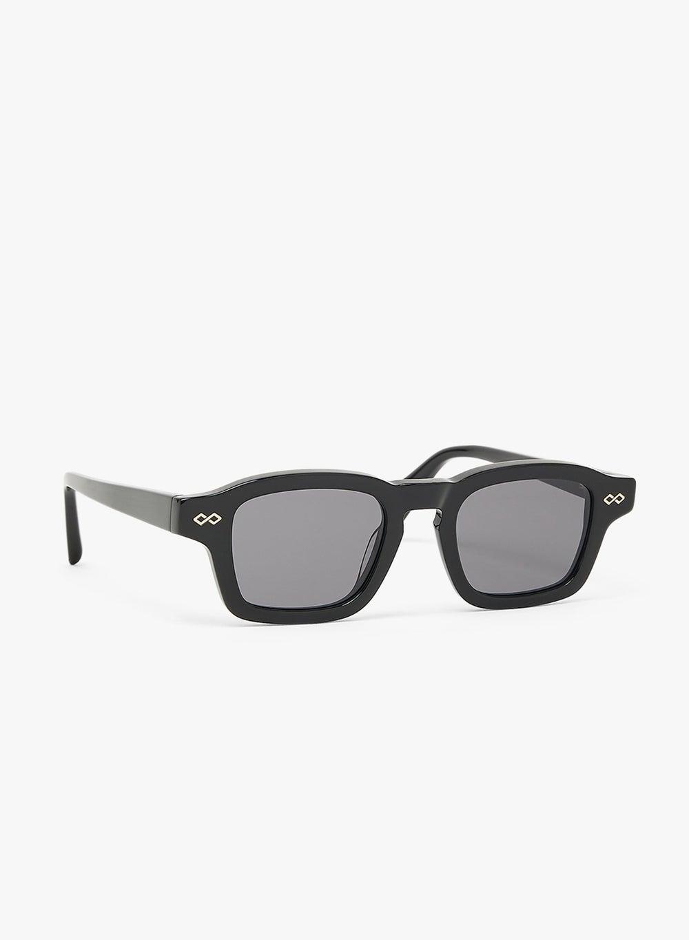 Noar Square Black Acetate Sunglasses KW S10 - Image 1
