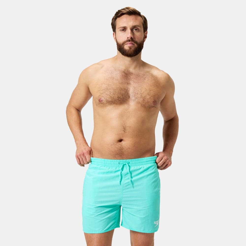 Speedo Men's Essential Blue Swim Shorts 16" - Image 1