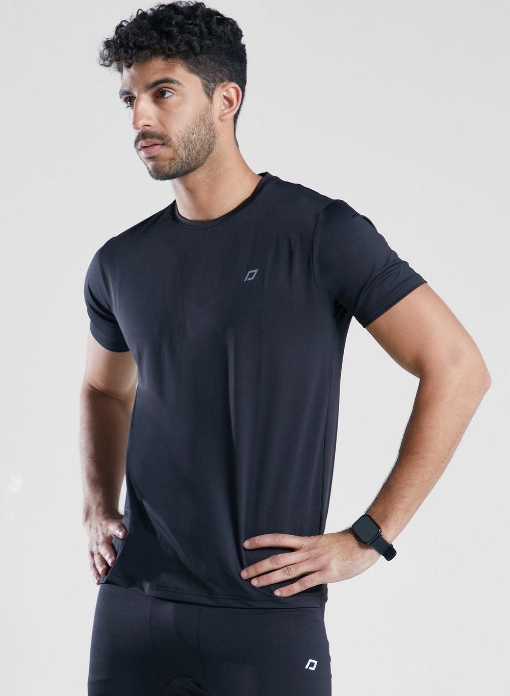 Snmths07 Black Performance Training T-Shirt - Image 1