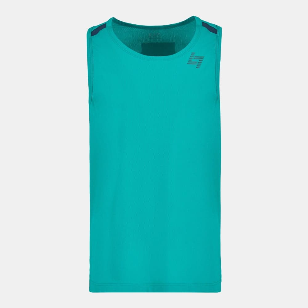 EA7 Ventus 7 Men's Performance Training Tank Green - Image 1