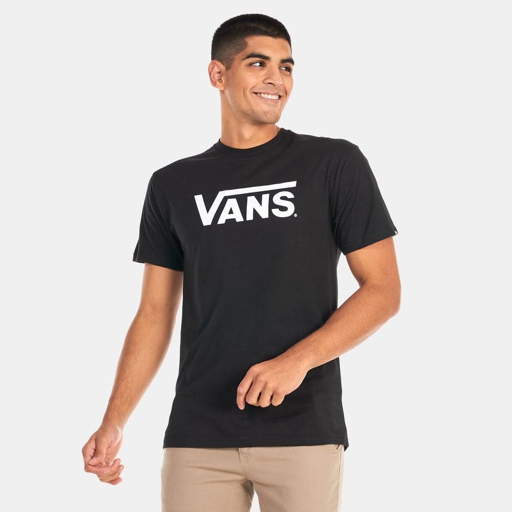 Men’s Black Classic Logo Cotton T-Shirt - Image 1