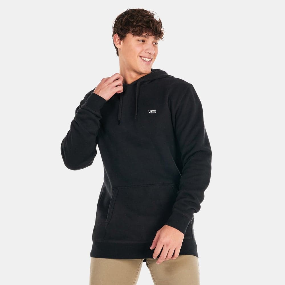 Men’s ComfyCush Cotton Blend Hoodie Black - Image 1
