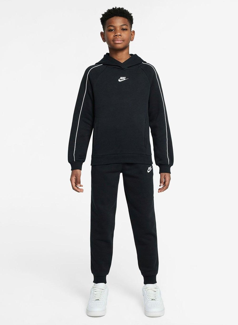Nike K NSW Club Fleece Hooded Tracksuit HQ9318 010 - Image 1