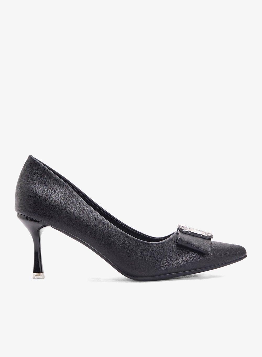 Se124 14562 Black High-Heeled Pump - Image 1