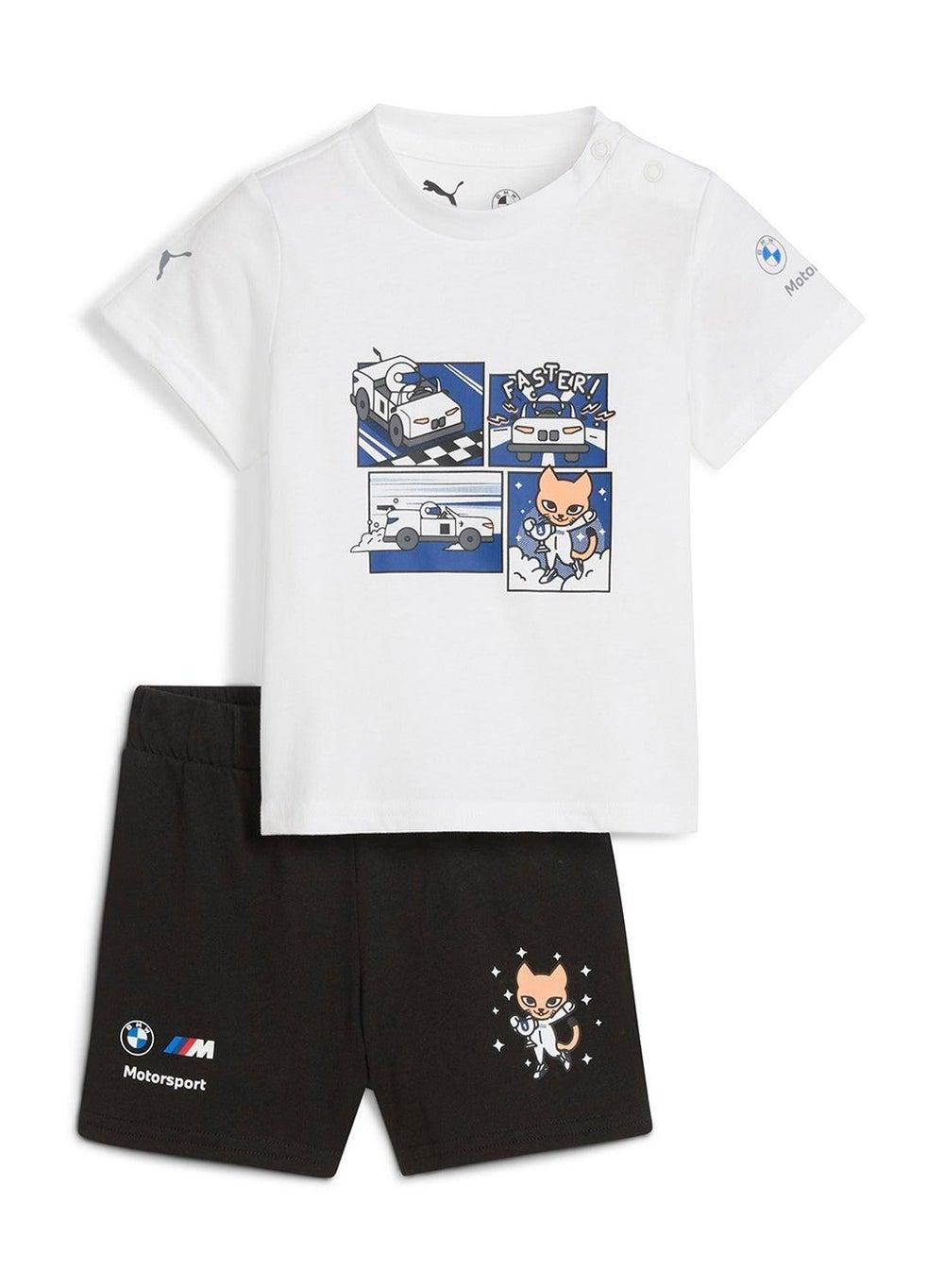 PUMA BMW M8 Kids Shorts Set 63264202 - Image 1