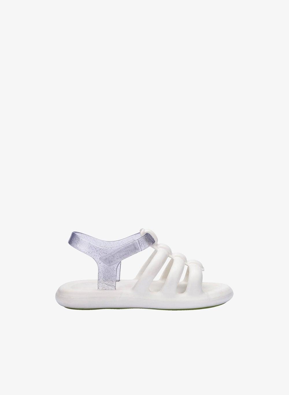 Mini Melissa Freesherman BB White Girls Sandals - Image 1