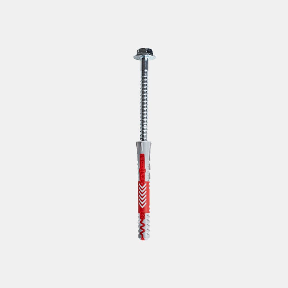 KM12 Fischer 10×80 Expansion Plug Set with Screws (12pcs) - Image 1