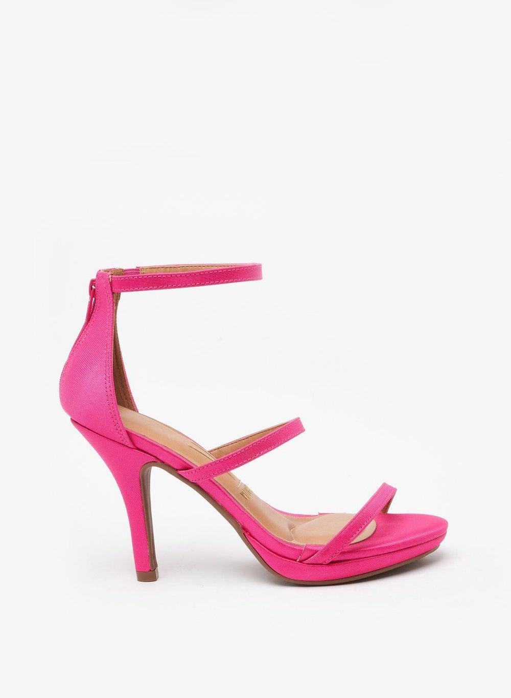 Elegant Pink Slingback Heels – Brazil Crafted Ankle Strap - Image 1