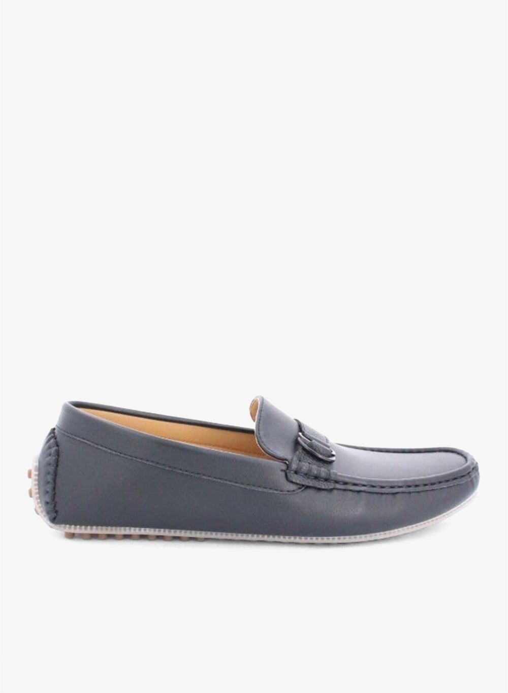Endres Classic Leather-Feel Moccasin Loafers - Image 1