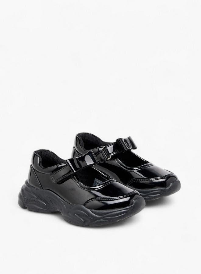 Flora Bella 25Fw0805T Panelled Mary Jane School Shoes - Image 1