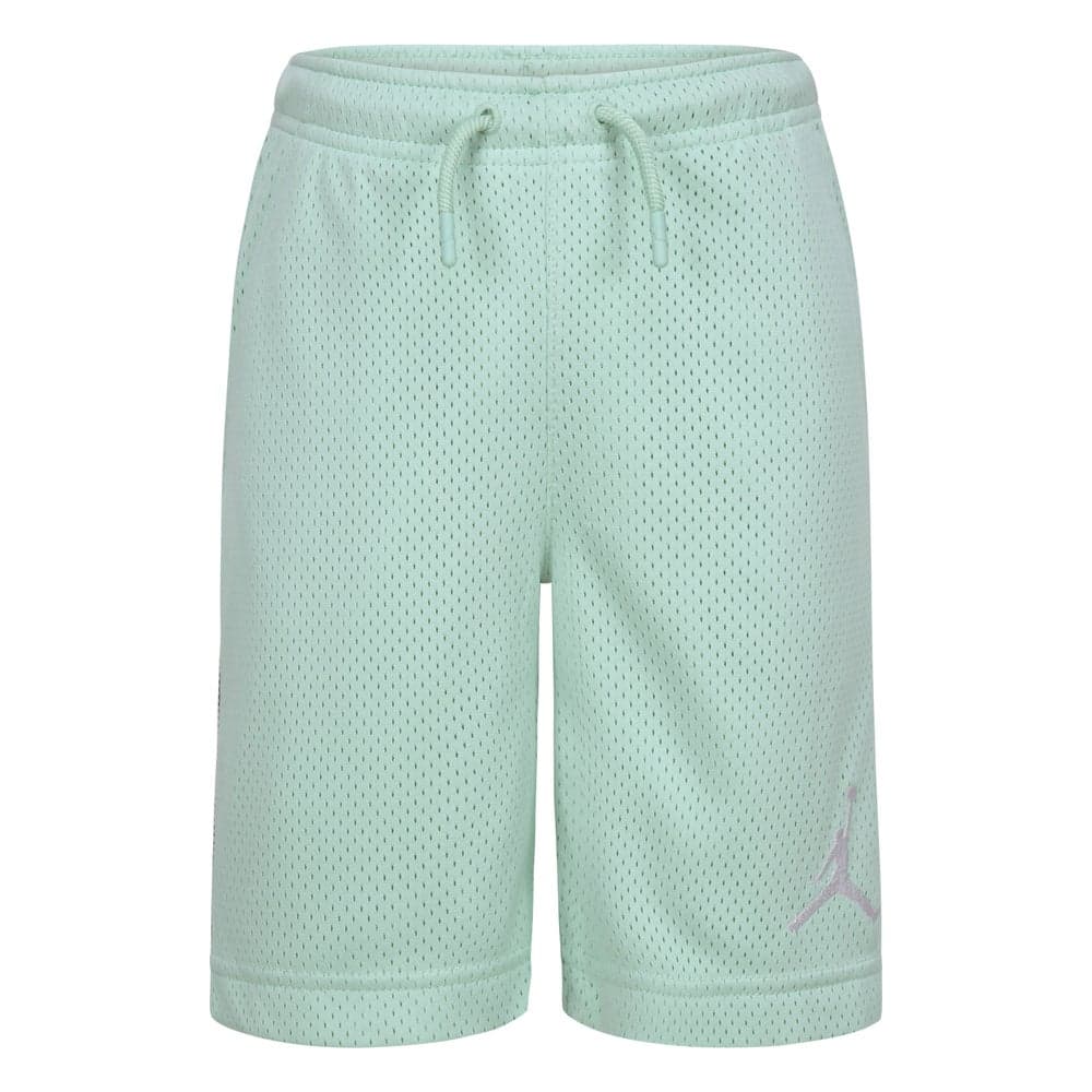 Jordan MJ Flight MVP Kids Mesh Shorts Green - Image 1