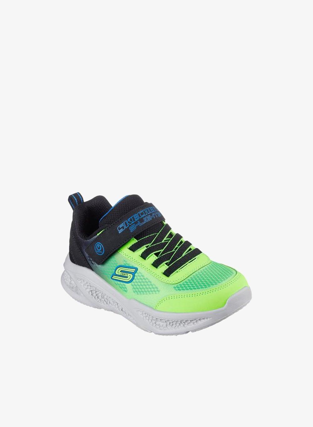 Boys Meteorlights 401495L Light-Up Velcro Sneakers - Image 1