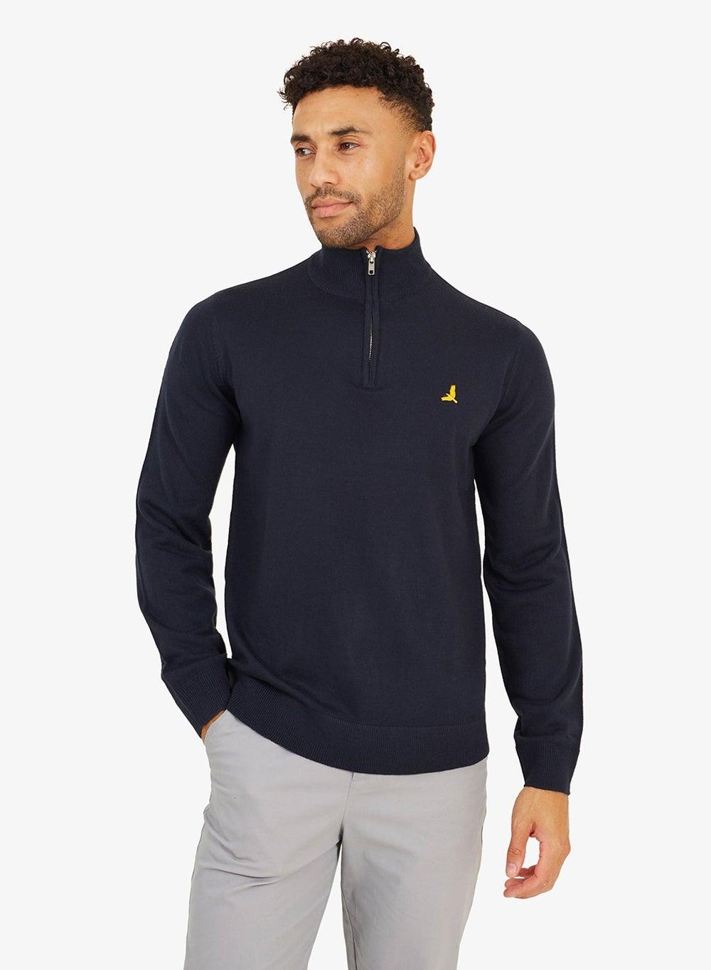 Mk 248Medfordb Half Zip High Neck Sweater - Image 1