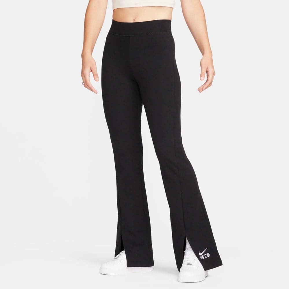 Air High-Waisted Split-Hem Flared Leggings - Image 1