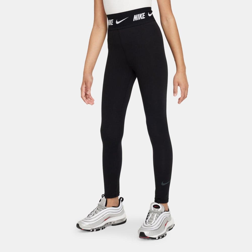Nike Kids High-Rise Sportswear Leggings Black - Image 1