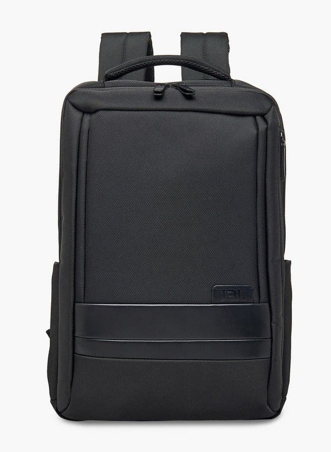MB524 Black Casual Laptop Backpack with Smart Storage - Image 1