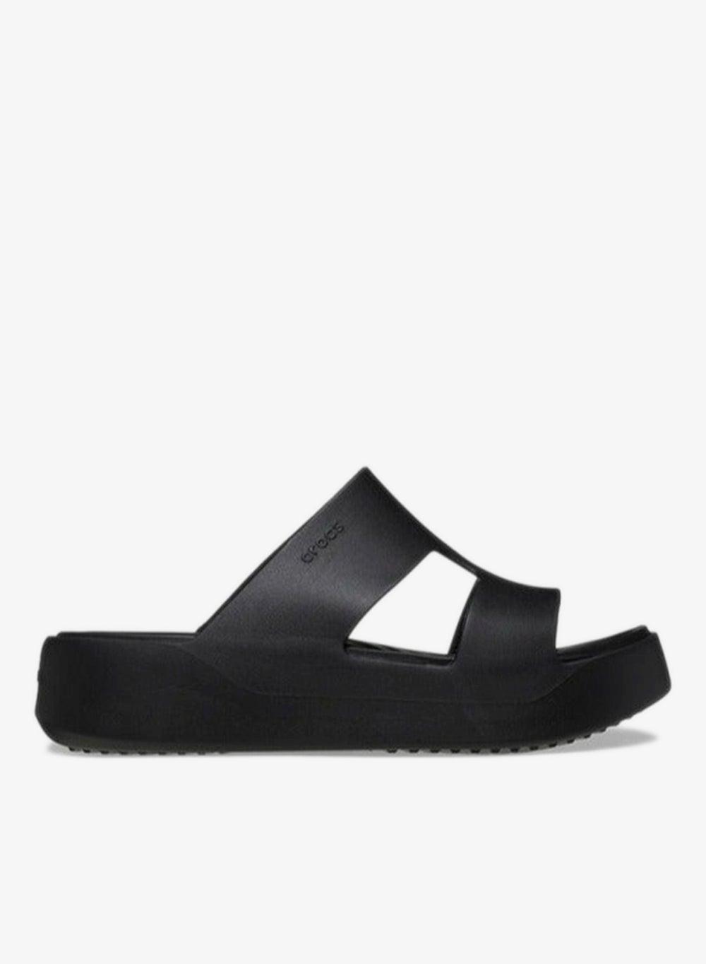 Crocs Getaway Platform H-Strap Black Sandals 209409 - Image 1