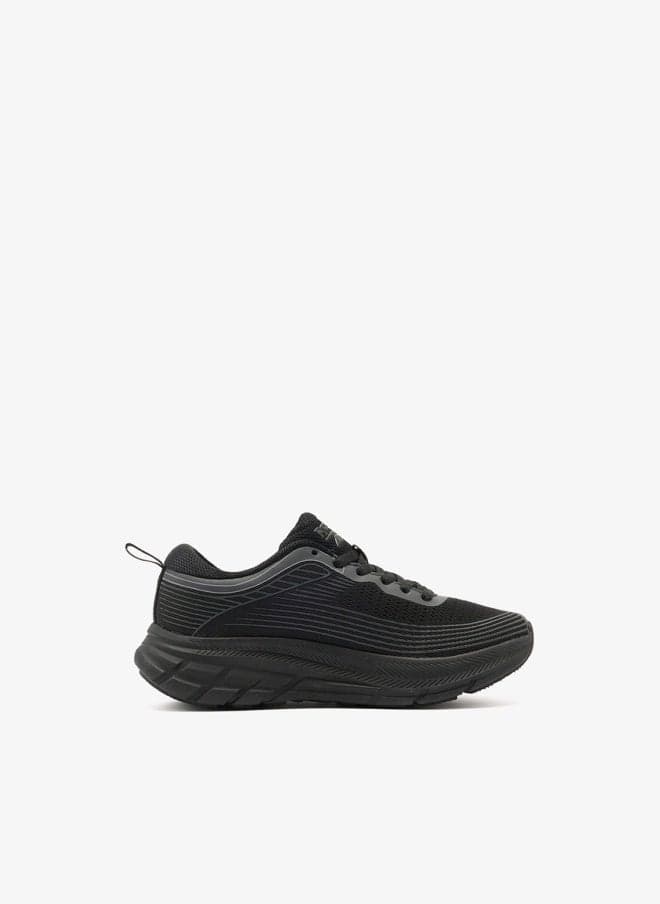 Reebok Youth Road Strider Black Running Shoes 100240133 - Image 1