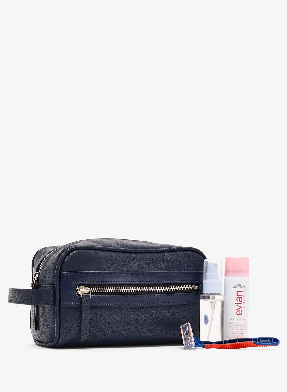 Phk45 Navy Spacious Storage Wash Bag - Image 1