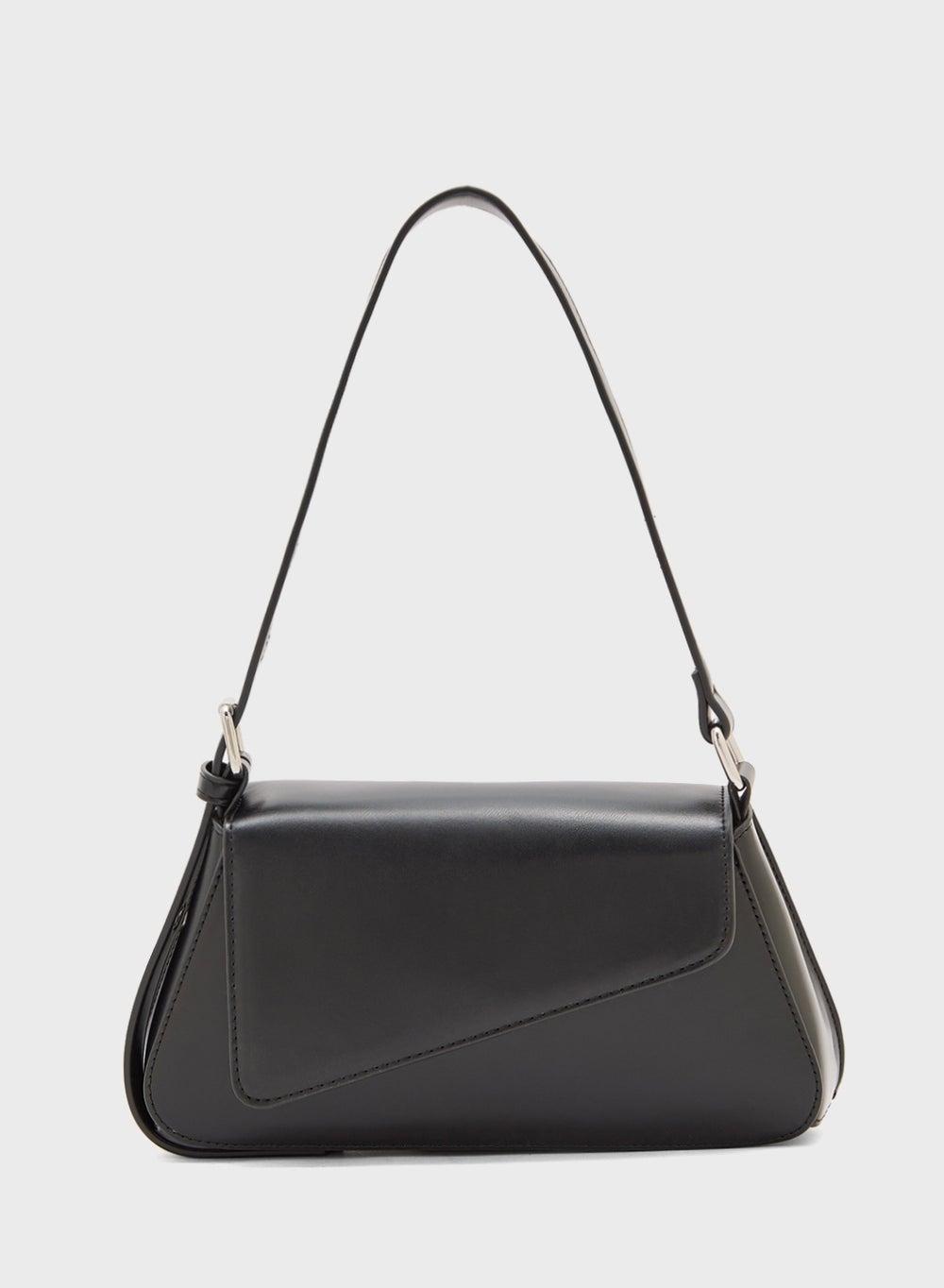 Asymmetric Black Shoulder Bag LS2409015 - Image 1