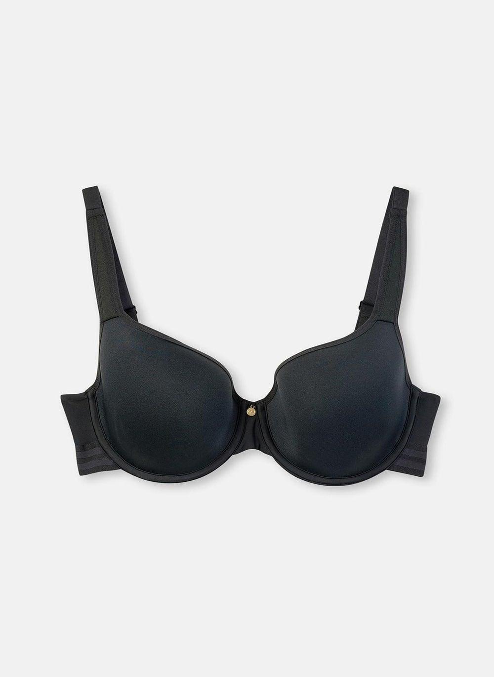Black Minimizer Bra B0169813 Sy Wireless Padded Comfort - Image 1