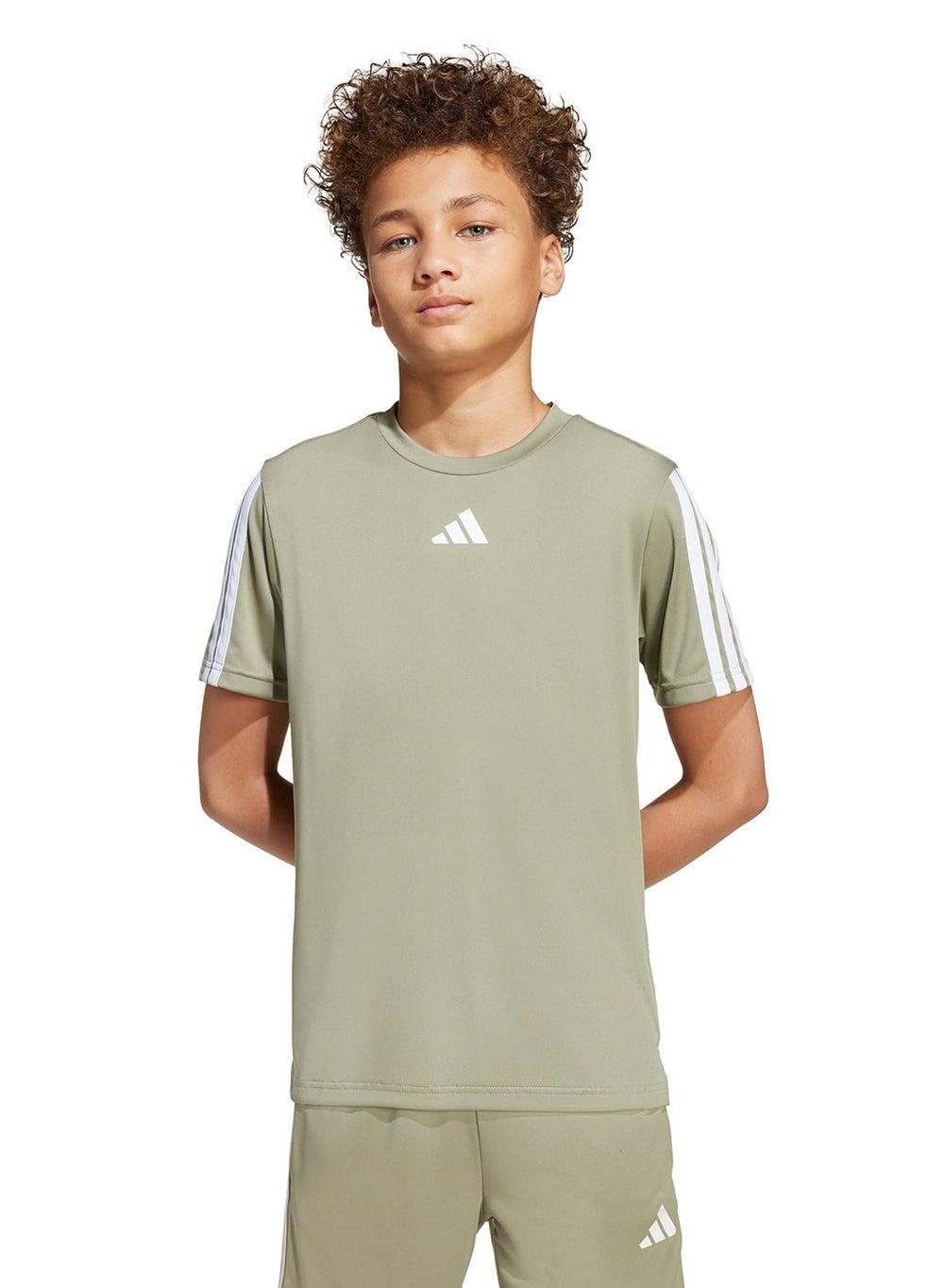 Youth Training 3-Stripe T-Shirt JW2528 - Image 1