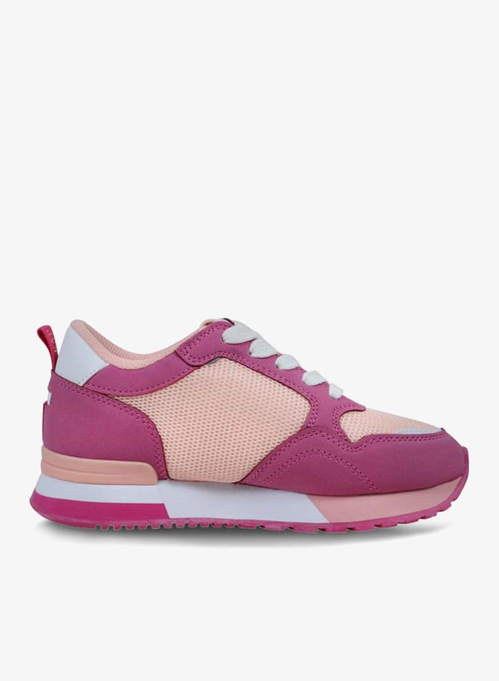 Girls Colourblock Lace-Up Sneakers NEW YORK II Pink - Image 1