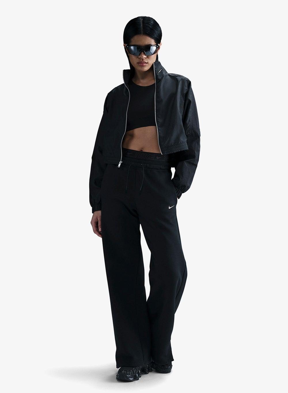 NSW Woven Street Jacket HV6523 Black Oversized - Image 1