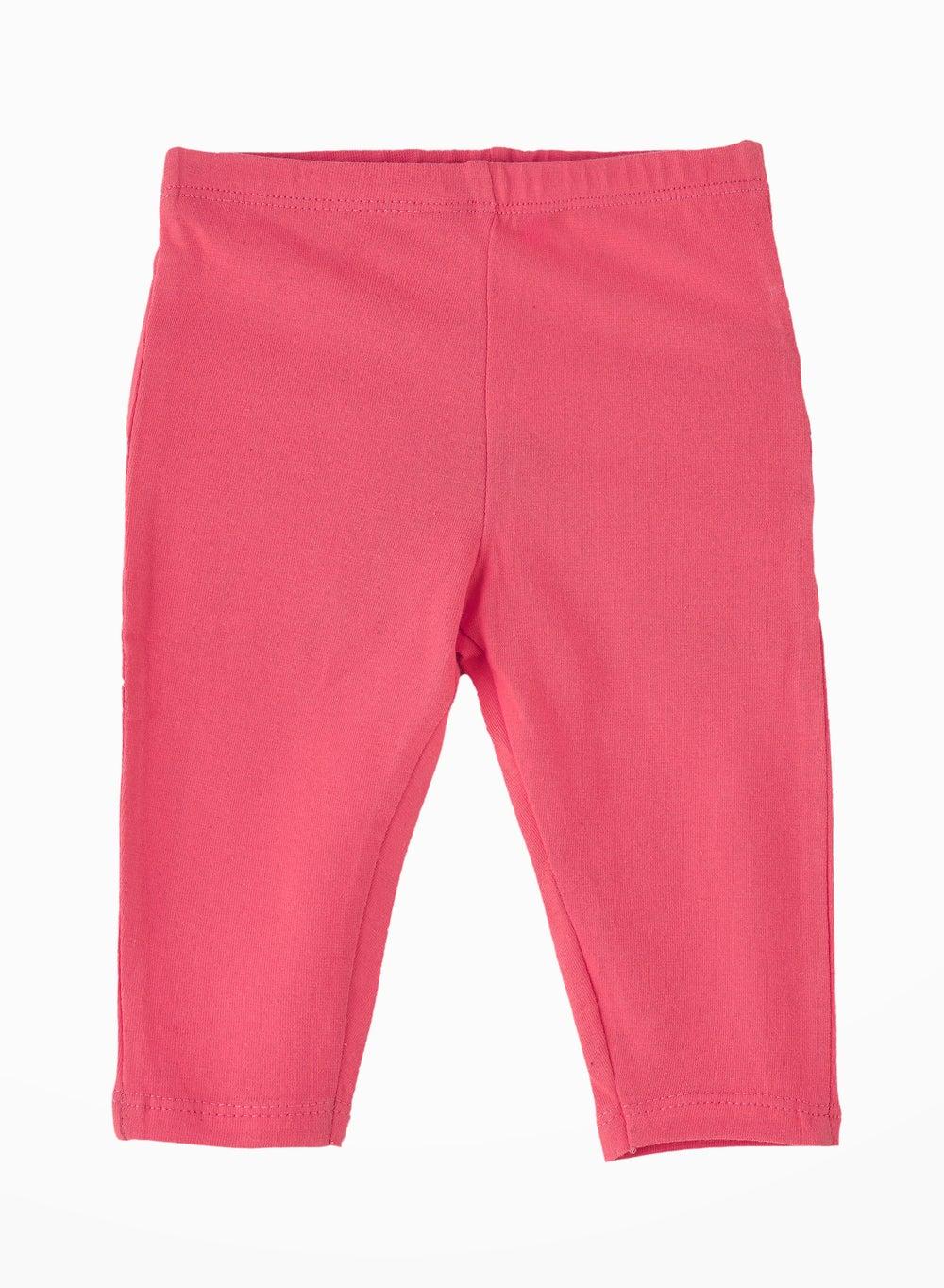 Premium Cotton Knit Baby Girls Leggings Xnbg231 - Image 1